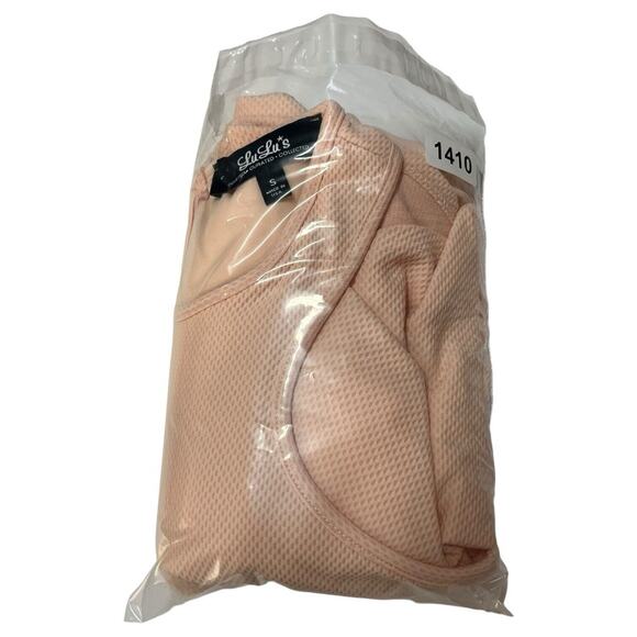 Lulus Dress Womens S Fit Flare Skater Sleeveless Textured Round Neck Lined Pink - Picture 13 of 13